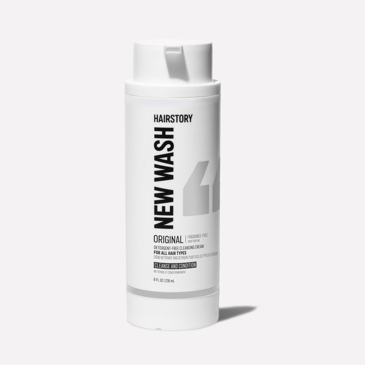 New Wash Fragrance Free bottle